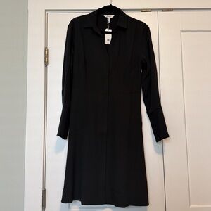 SPANX® Carefree Crepe Collared Shirt Dress